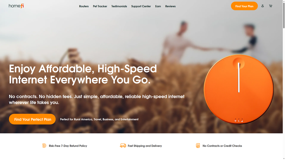For our US readers: HomeFi might be worth a look for affordable high-speed internet