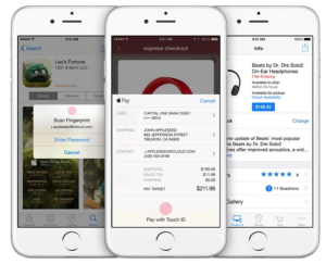 Apple Pay mobile payment application