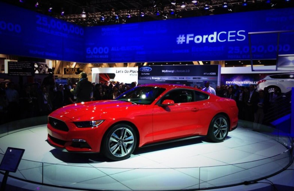 Consumer Electronics Show - 2015 Ford Mustang