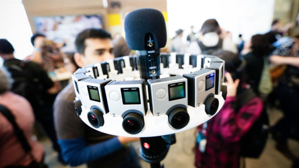 Google Jump Virtual Reality Camera Rig