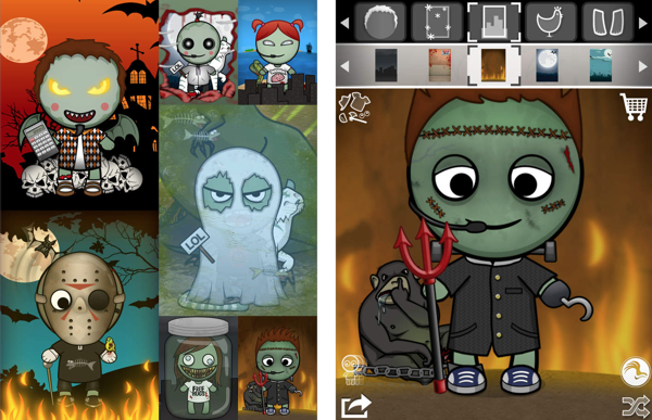 Halloween App - Make a Zombie