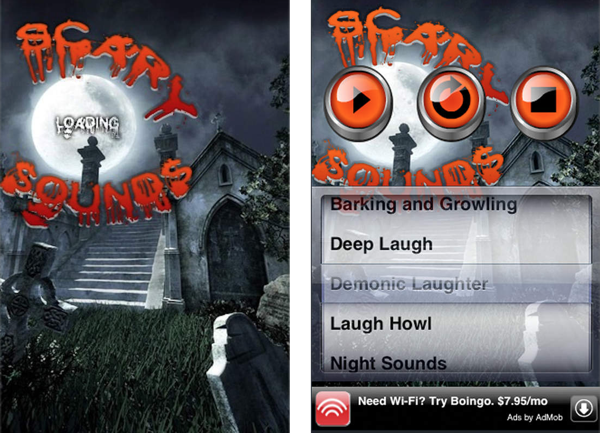 Halloween App - Scary Sounds