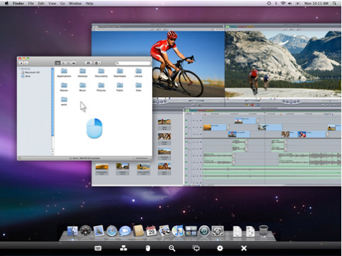 Here's LogMeIn Ignition working on the iPad