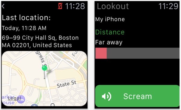 Lookout Apple Watch App 1