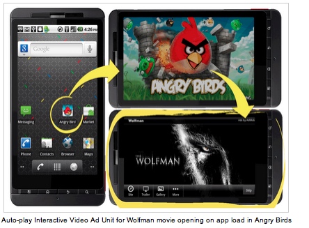 Mobile Video Ads - Angry Birds