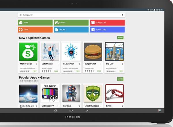 Samsung Galaxy View Tablet