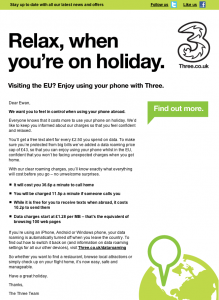 Three summer newsletter