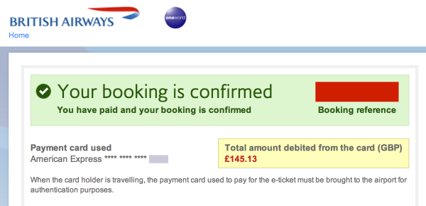 british airways to barcelona