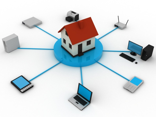 Connected Home Graphic